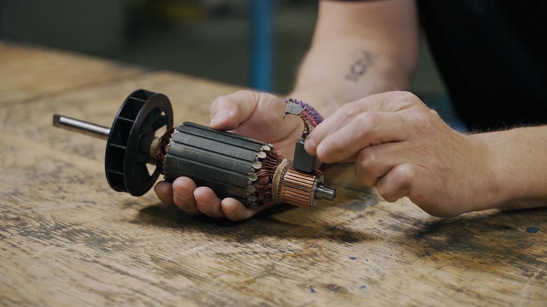 What causes a dc motor to lose torque